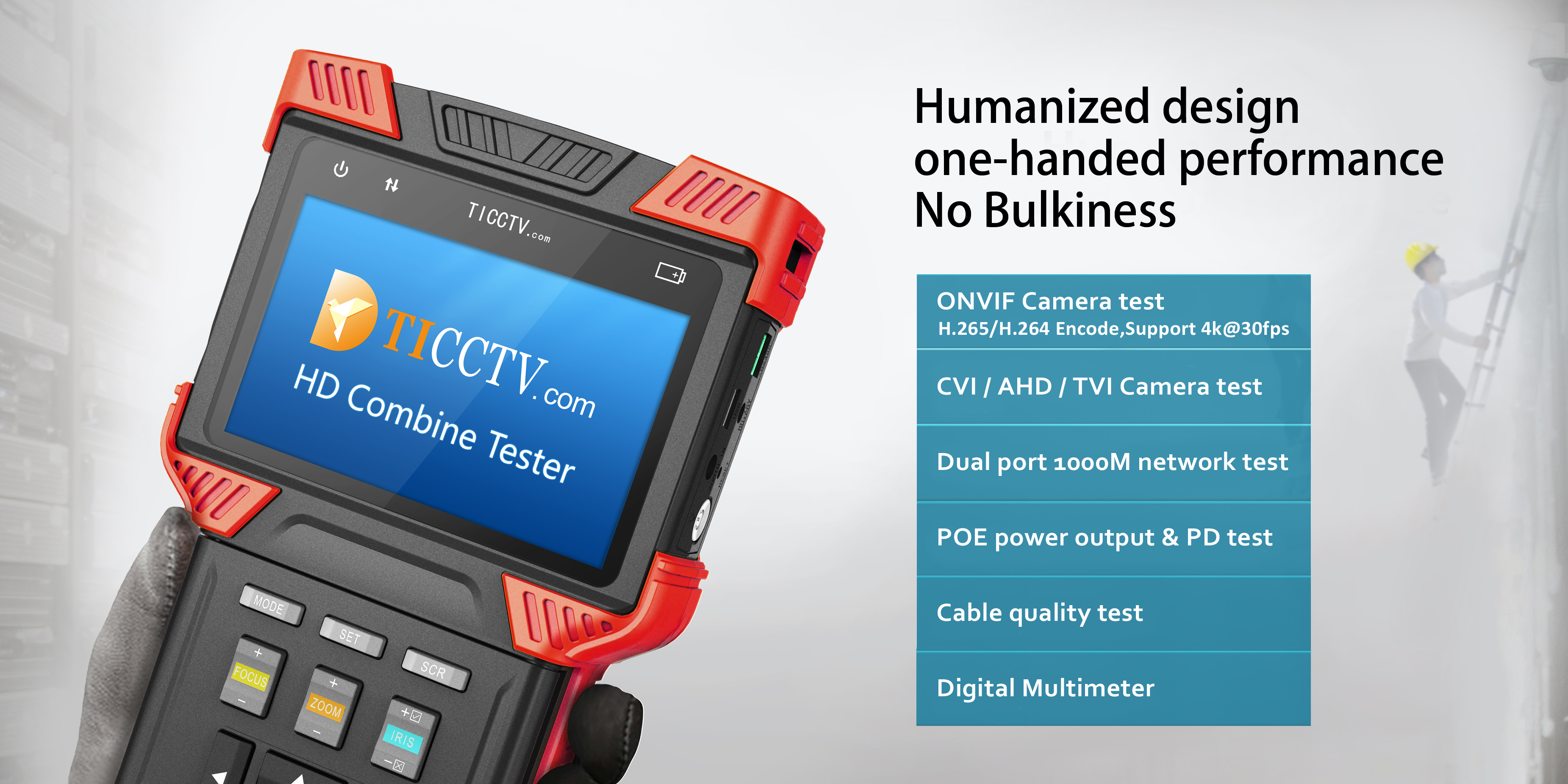 humanized design one-hand performance no bulkiness